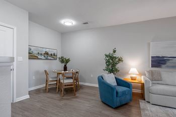 Faux-wood flooring